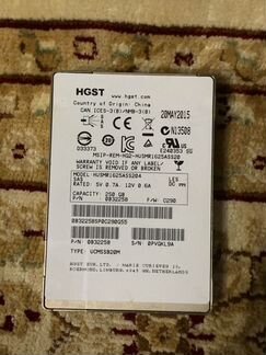 SSD диск SAS 250Gb 2.5