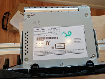 Магнитола штатная Nissan Qashqai 2017 года