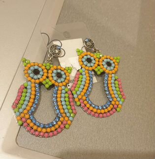 Серьги сова