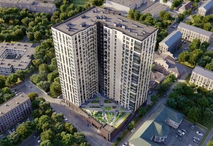 2-к квартира, 48 м², 7/24 эт.