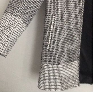 Пиджак, пальто, сюртук H&M, черно-белое