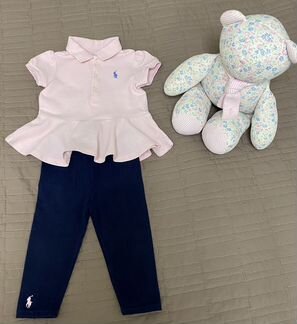 Polo ralph lauren футболка и лосины