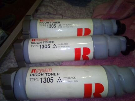 Тонер картриджи Ricoh type 1305 и type 410