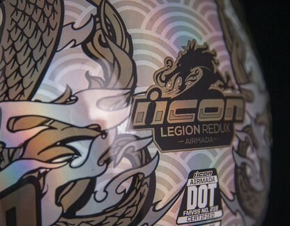 Мотошлем Интеграл Icon Airmada Legion / Микс