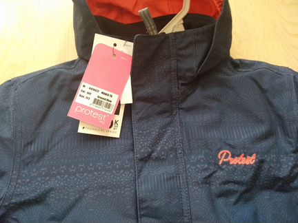 Куртка детская мембрана Protest 122см (новая)