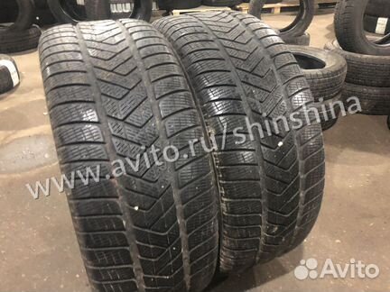 255 55 r18 Pirelli Scorpion Winter пара шин бу
