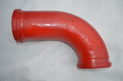 Колено 150мм ZX-SK на автобетононасос Путцмейстер