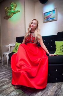 Дизайнерское вечернее платье Новое