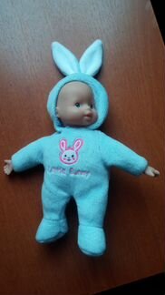 Пупсик с ушками зайчика
