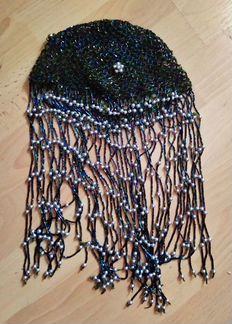 Шапочка из бисера для восточных танцев