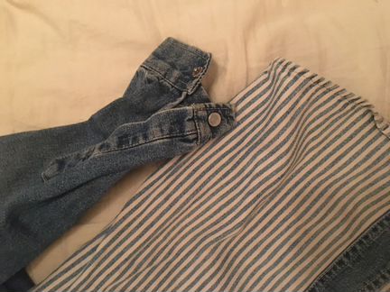 Рубашка джинсовая комби детская