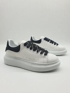 Кожаные кеды Alexander McQueen