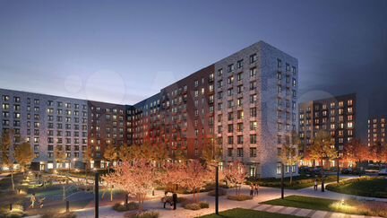 2-к квартира, 63.4 м², 2/9 эт.