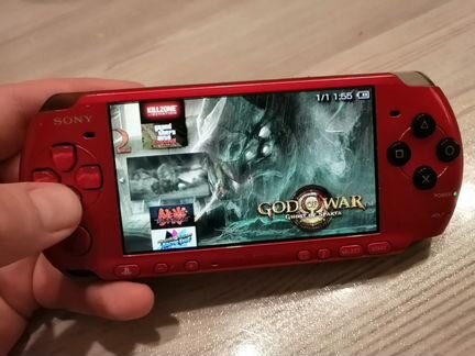 Sony PSP 3008 красная
