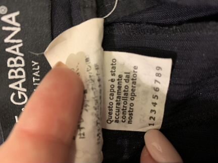 Брюки Dolce Gabbana оригинальные