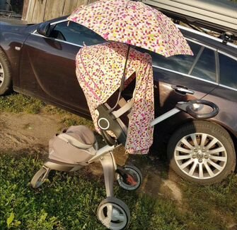 Летний кит stokke xplory summer kit pink pixel