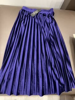 Юбка сине-фиолетовая, размер S