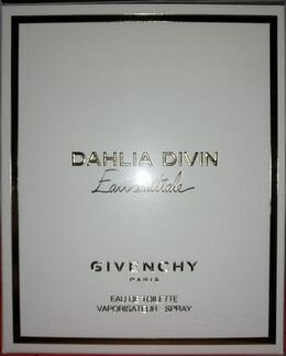 Туалетная вода Givenchy dahlia divin eau Initiale