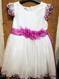 Платье праздничное на 3-4 года