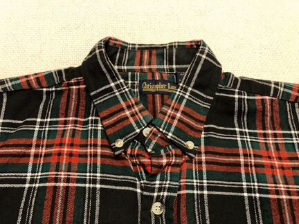 Christopher Rand Flannel Plaid Shirt