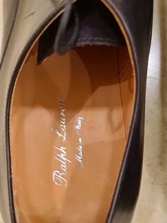 Продам мужские туфли ralph lauren 40-41 размер