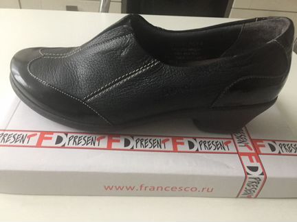 Туфли женские новые кожаные Португалия размер 38