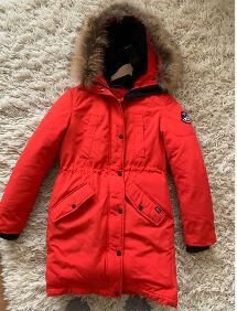 Зимний пуховик- парка