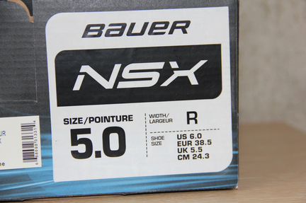 Коньки хоккейные bauer NSX skate-JR Р38,5
