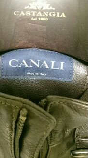 Кожаная куртка Canali Италия