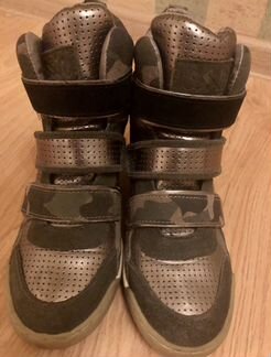 ASH сникерсы кроссовки кожа замша размер 40