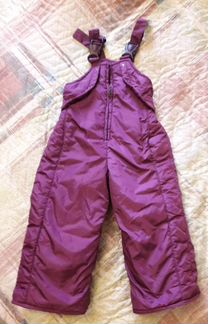 Зимний костюм для девочки 1 2 года