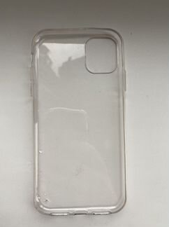 Чехол для iPhone 11 прозрачный 4 дня использования