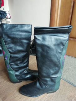 Сапоги новые размер 37 кожа