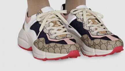 Кроссовки gucci rhyton gg оригинал