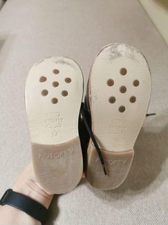 Лакированные ботинки Котофей кожа размер 24