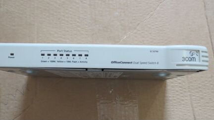 Коммутатор 3COM 8 портов