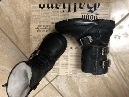 Детские зимние сапожки John Galliano