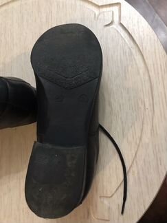 Осенние ботинки кожа