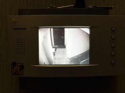 Видеодомофон Commax и вызывная панель
