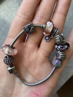 Браслет из серебра Pandora оригинал