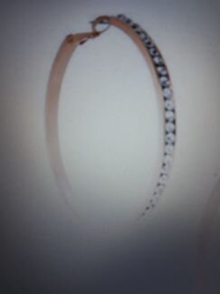 Серьги guess под золото