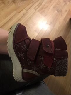 Зимние ботинки котофей 22 размер