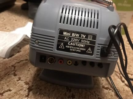 Телевизор zelveger DS-450, черно- белый 5.5