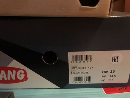 Сапоги зимние для девочки olang 35 рр