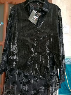 Блузка +жилетка