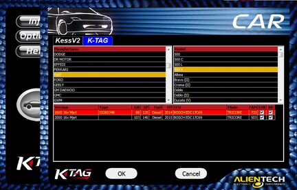 Программатор для чиптюнинга Ktag F.W. 7.020/ктаг