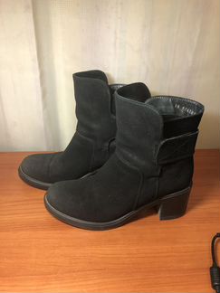 Ботинки/ботильоны, 38 размер, натуральный нубук