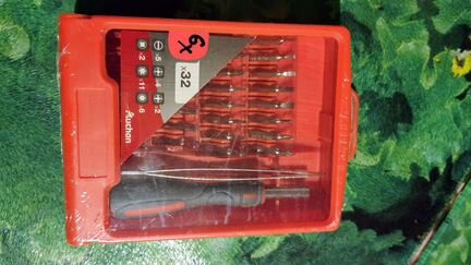 Коллекционный набор отвертка насадки пинцет