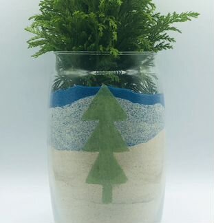 Флорариум Новогодний Кипарис