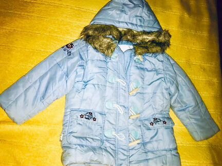 Куртка-парка утепленная зимняя для девочки